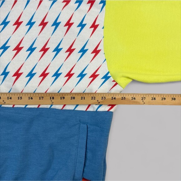 Aviator Nation American Summer Sweatsuit 1/2 Zip Pullover & Sweatpants Size Lrg - Picture 7 of 15